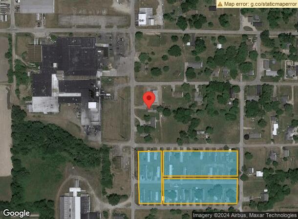  621 S Standard Oil Blvd, Montpelier, IN Parcel Map