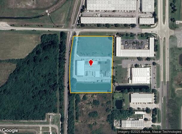  2105 S Dock St, Palmetto, FL Parcel Map