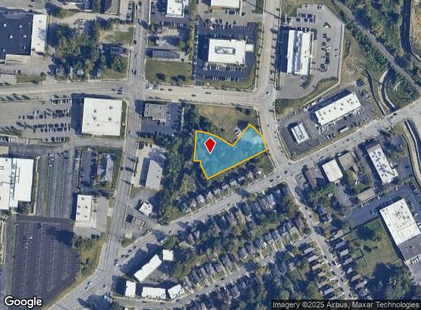  3545 Ibsen Ave, Cincinnati, OH Parcel Map