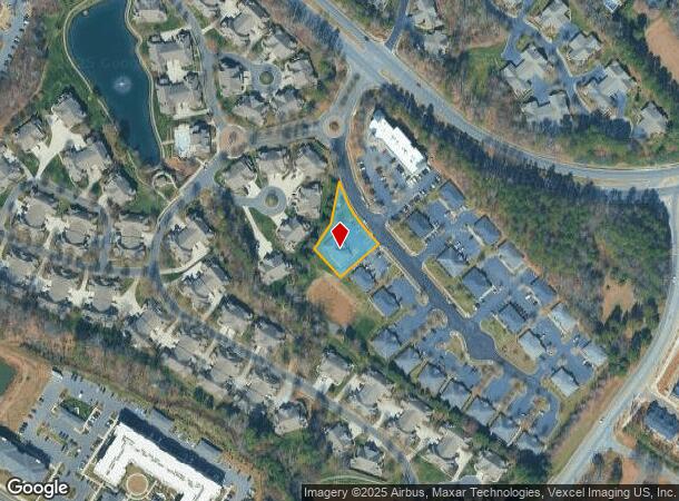  2940 Senna Dr, Matthews, NC Parcel Map