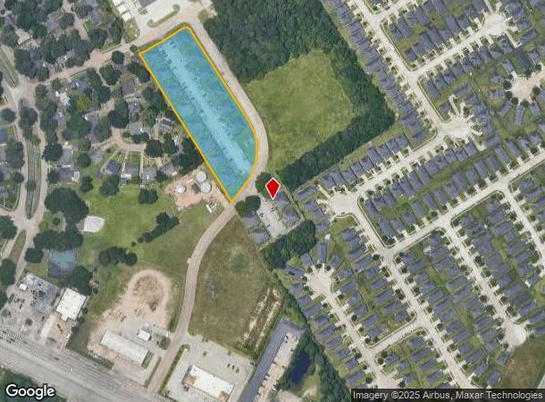  2208 Millstone Dr, Houston, TX Parcel Map