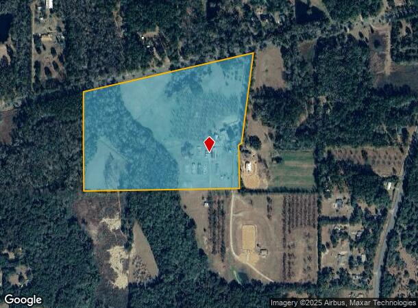  2729 W Washington Hwy, Monticello, FL Parcel Map