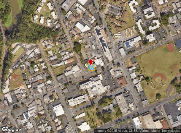 202 Palm St, Wahiawa, HI Parcel Map