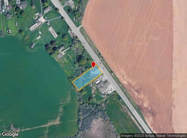 102 S Main St, Oakfield, NY Parcel Map