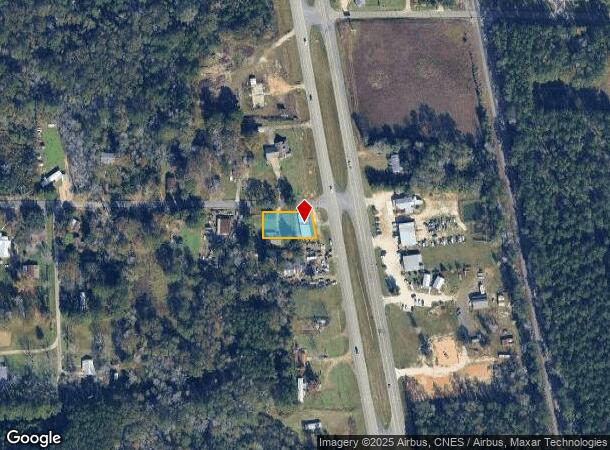 1107 Broad St, Deridder, LA Parcel Map