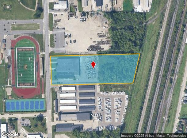 18235 Krause St, Riverview, MI Parcel Map