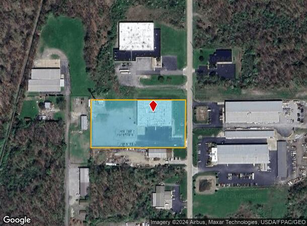  100 Victoria Rd, Youngstown, OH Parcel Map