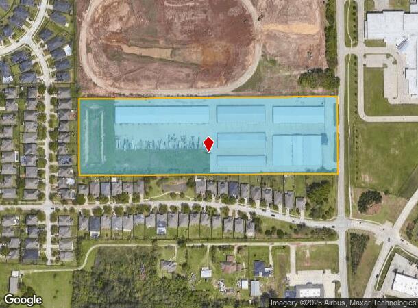  18037 Shaw Rd, Cypress, TX Parcel Map