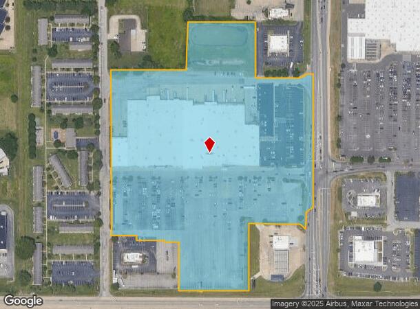 6200 E Lloyd Expy, Evansville, IN Parcel Map