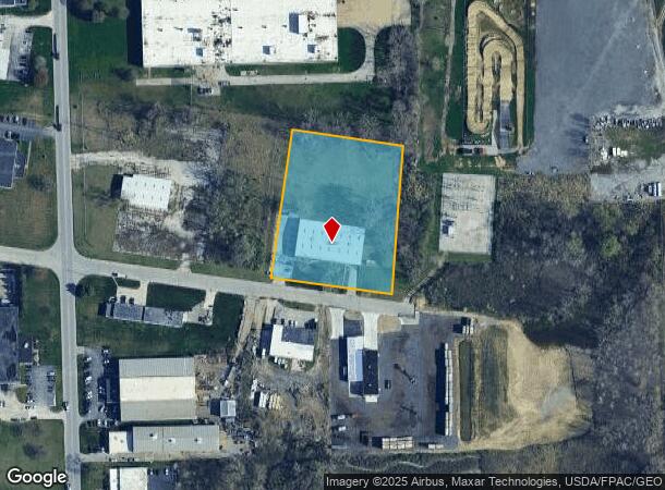 1301 Progress Ave, Toledo, OH Parcel Map