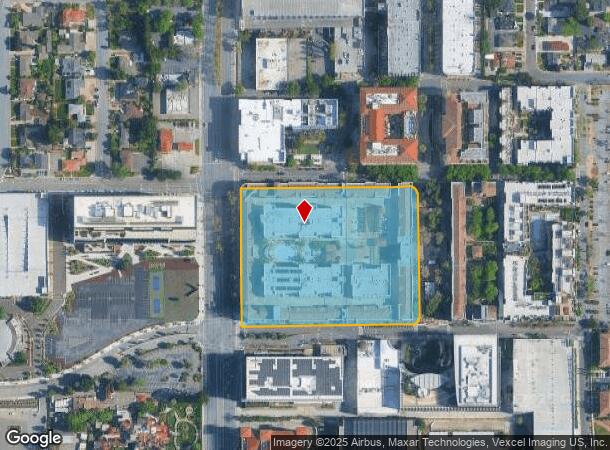  377 Santana Row, San Jose, CA Parcel Map