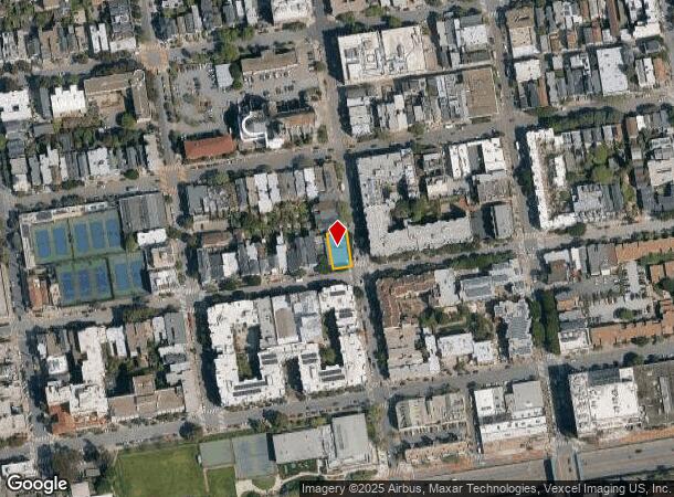  1819 Steiner St, San Francisco, CA Parcel Map