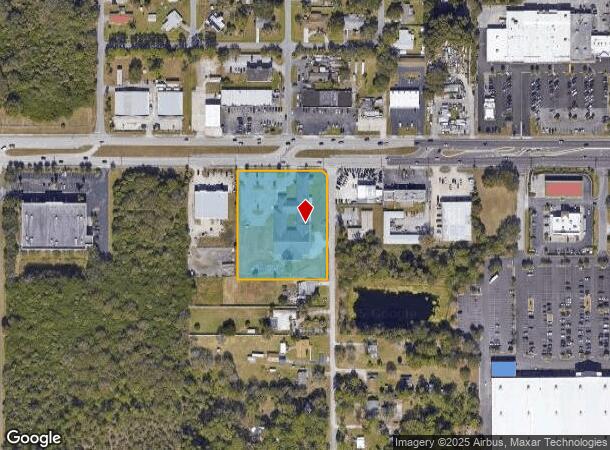  3325 W New Haven Ave, Melbourne, FL Parcel Map