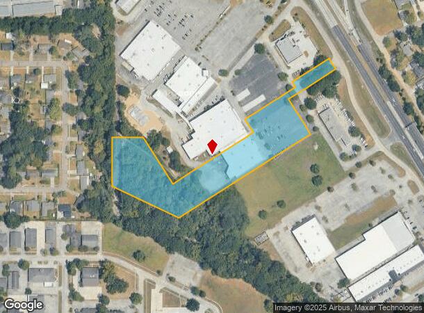  8660 Airline Hwy, Baton Rouge, LA Parcel Map