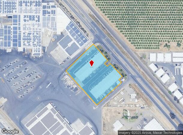 2030 S Golden State Blvd, Fowler, CA Parcel Map