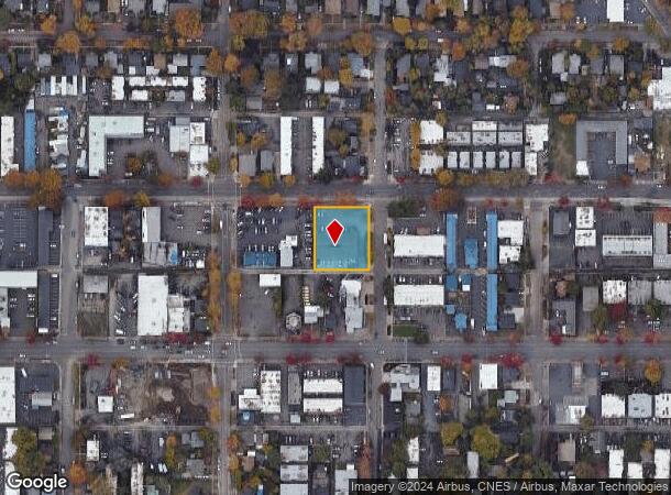  1208 W 6Th Ave, Eugene, OR Parcel Map