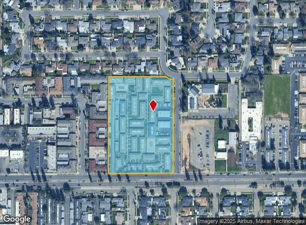  550 E Bullard Ave, Fresno, CA Parcel Map
