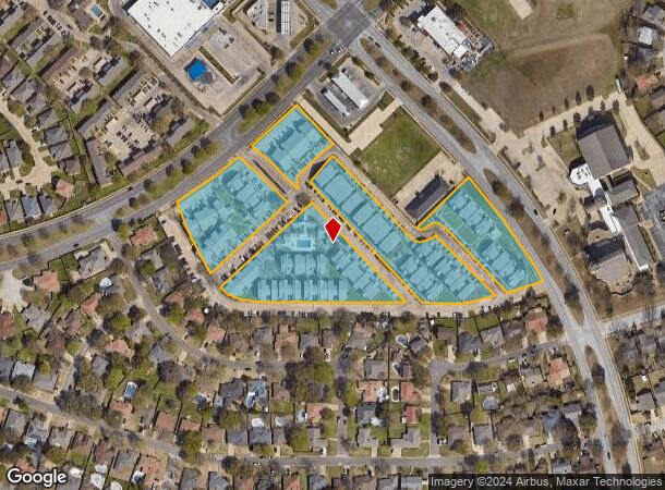  4633 Sycamore School Rd, Fort Worth, TX Parcel Map