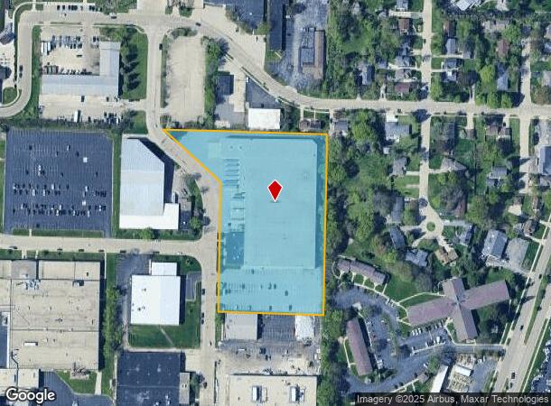  6200 N Baker Rd, Milwaukee, WI Parcel Map