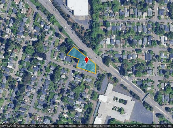 7325 N Bank St, Portland, OR Parcel Map