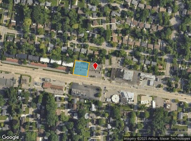 1518 Washtenaw Rd, Ypsilanti, MI Parcel Map
