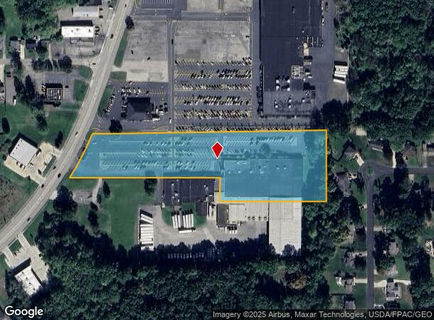 2592 Elm Rd Ne, Warren, OH Parcel Map