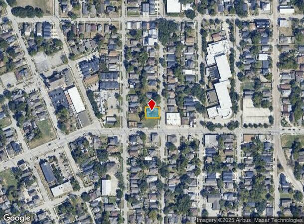  1905 Chapman St, Houston, TX Parcel Map