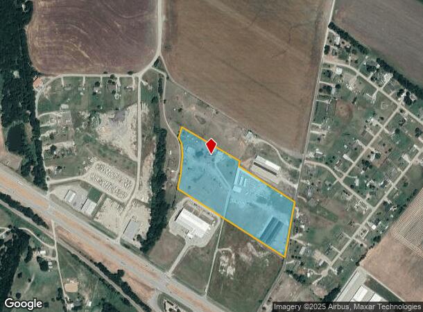  3633 S Highway 287, Waxahachie, TX Parcel Map