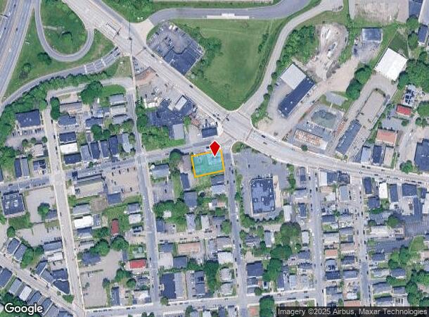  78 Waverly St, Worcester, MA Parcel Map
