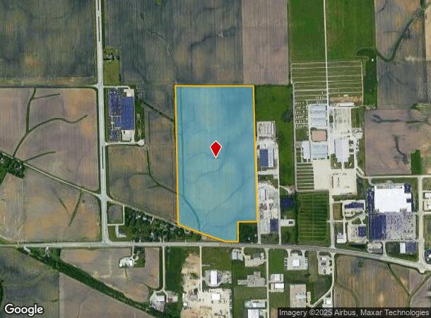  601 N Rt 150 St, Bloomington, IL Parcel Map