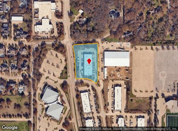  2300 Dean Way, Southlake, TX Parcel Map