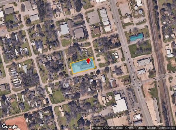 200 W Mink St, Willis, TX Parcel Map