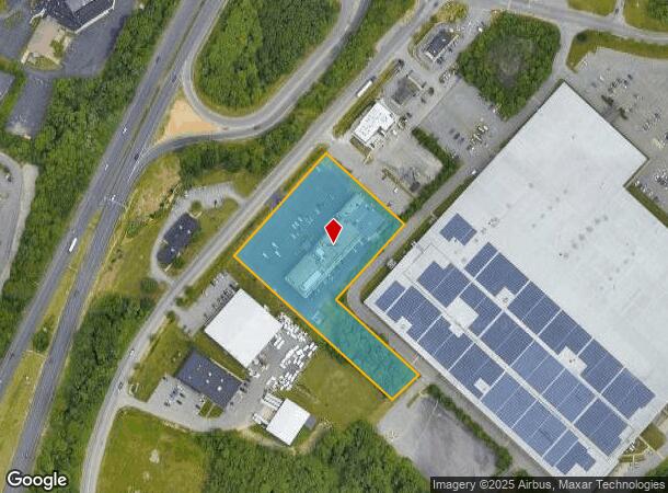 360 Airport Rd, Fall River, MA Parcel Map