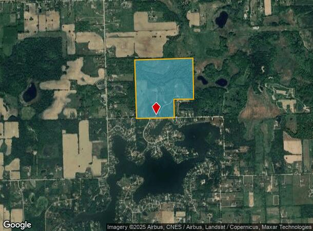 3856 Mitchell Rd, Lapeer, MI Parcel Map