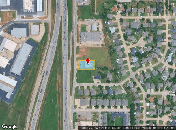  2520 N Broadway St, Moore, OK Parcel Map