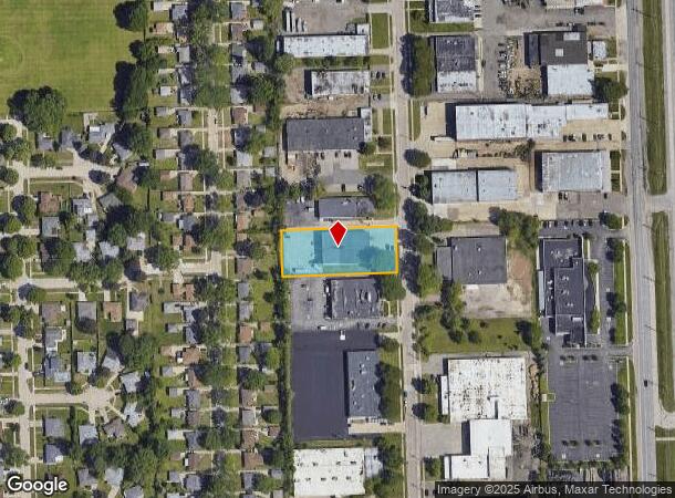  23515 Pinewood St, Warren, MI Parcel Map