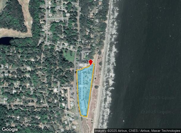 701 N Beachview Dr, Jekyll Island, GA Parcel Map