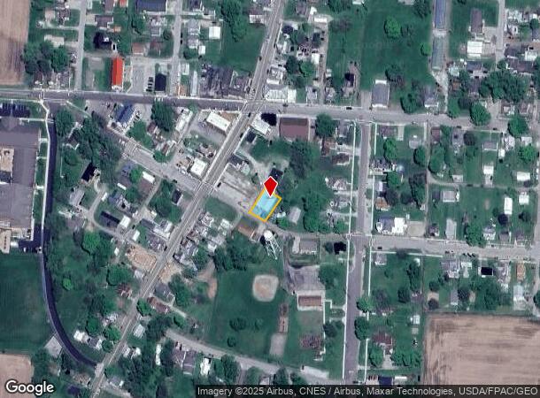 103 E Walnut St, Pleasantville, OH Parcel Map