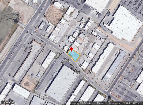  11351 James Watt Dr, El Paso, TX Parcel Map