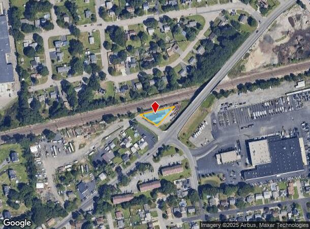  Jackson St, Attleboro, MA Parcel Map