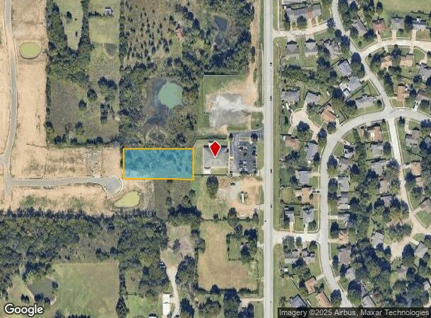 11302 S Elm St, Jenks, OK Parcel Map