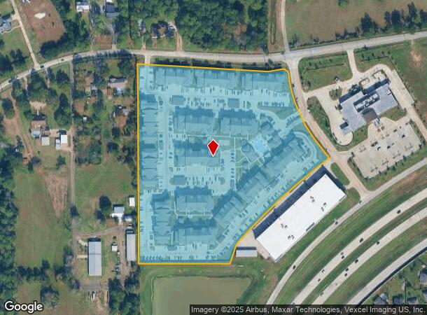  7515 Spring Stuebner Rd, Spring, TX Parcel Map