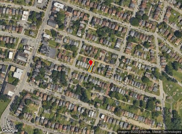  211 Onyx St, Pittsburgh, PA Parcel Map
