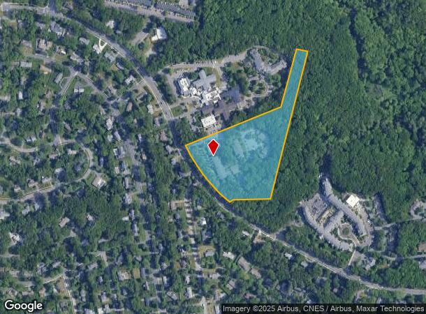 832 Converse St, Longmeadow, MA Parcel Map