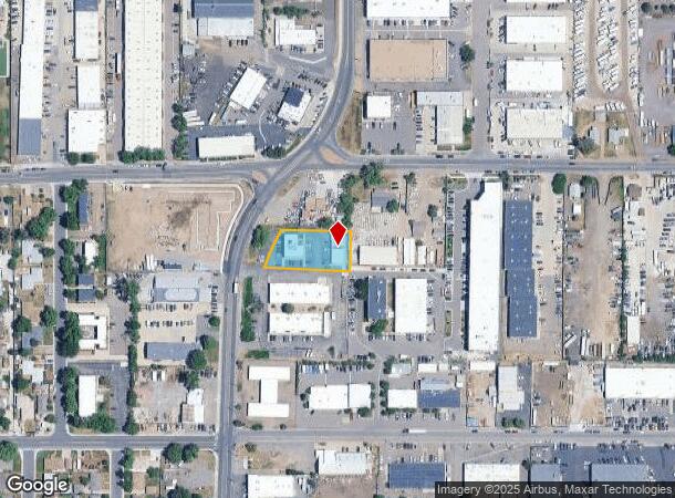  5550 Marshall St, Arvada, CO Parcel Map