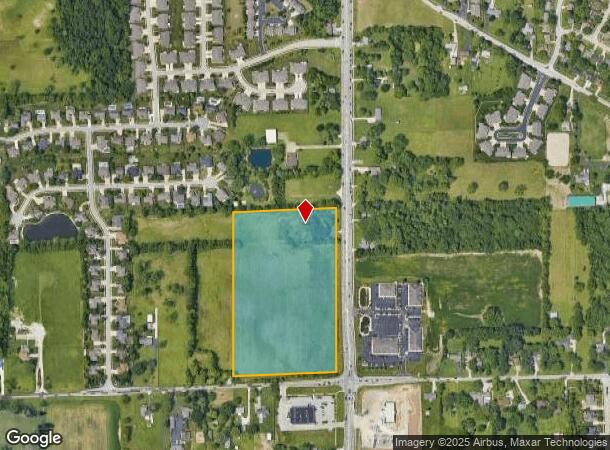  5820 S Emerson Ave, Indianapolis, IN Parcel Map