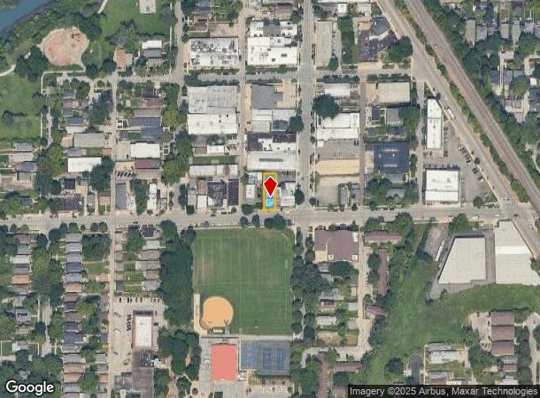  1607 Simpson St, Evanston, IL Parcel Map