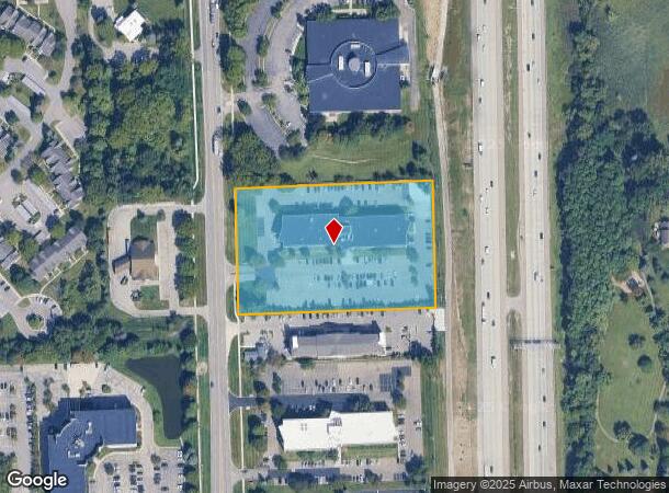  22260 Haggerty Rd, Northville, MI Parcel Map