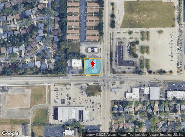 14 N Elmhurst Rd, Wheeling, IL Parcel Map