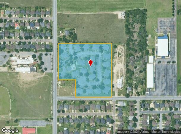  2802 N 7Th St, Harlingen, TX Parcel Map